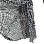 Banana Republic  Size Small Dress Black‎ & White Elephant Print Wrap Style Photo 2