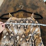 Windsor snake print low back jumper Photo 6