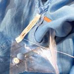 Free People  Midi Dress Satin V-Neck Open Cross Back Size 2 New w/Tag Photo 8