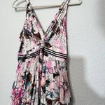 Anthropologie Plenty by Tracy Reese Gwyneth Floral Jumpsuit Size 6 Wide Leg Crop Photo 4