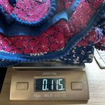 J.Crew Belted Tunic Midi Dress Cerulean Night Sky Block Print Small Beach Resort Blue Photo 11