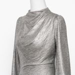 Black Halo - Iron Glow Metallic Long Sleeve Bodycon Dress Photo 11