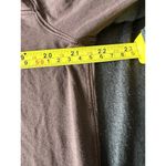 Lululemon Modal Pleated Back Long Sleeve Shirt Womens 8 Brown Stretch Activewear Photo 4