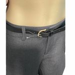 Charter Club Belted Trouser Pants Charcoal Gray 4 Photo 5