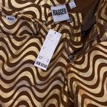 Ragged Priest NWT  Exclusive UO Glitter Wave Jean in Brown Photo 4
