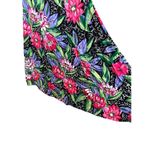 Vintage‎ Caroline Wells 90s Flower Print Midi Dress Size 8 Purple Photo 3