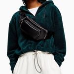 Topshop Cropped Half Zip Sweater Photo 0