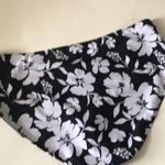 Bongo NWOT- XL High waist caged Black Floral Swimsuit bottoms Photo 2