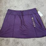 Green Tea Textured Knit Purple Skort SIZE XXL Photo 0