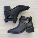 & Other Stories & Other Stories Black Buckle Leather Ankle Booties Photo 7