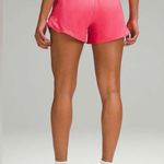 Lululemon NWT  Hotty Hot High Rise 4” Lined Glazed Pink Size 4 Photo 2