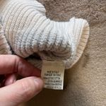 Brandy Melville  Dim White Knitted Mock Neck Sweater Tank Top ONE SIZE EUC Photo 3