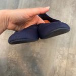 Rothy's RARE Lattice Flats Maritime Navy Blue Stitch Round Toe Size 10 Photo 3