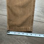 Free People Margate Paper Bag Pleated High Rise Brown Ankle Trousers Size Small Photo 13