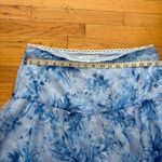 Petal and Pup Blue Water Color MIDI Skirt Size XL Photo 3