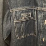 Liz Claiborne FINAL MARKDOWN Crazy horse denim shirt medium Photo 1