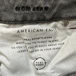American Eagle  Mom Jeans Womens 2 Gray Distressed High Rise Rigid Grunge 90s Photo 9