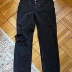 Abercrombie & Fitch A&F Curve Love High Rise Dad Jean Photo 0