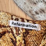 Reformation Rhodes In Boa Snake Python Print Animal Camisole Tank Top Size M Photo 2