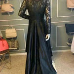 Unbranded Black Lace 3/4 Sleeve Plus Size Dresses for Women Size 8. Photo 4