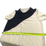 Vintage Flutterbye Colorblock Shift Dress and matching Jacket Ivory Red & Black White Size 14 Photo 9