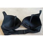 Warners Push Up Bra 36B Wire Free Molded Nylon Black Adjustable Size undefined Photo 1