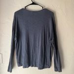 500 Denim Maison Cinquante Long Slv Pullover Top Blue M Casual Comfort Everyday Size M Photo 6