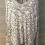 Kerisma  V-neck, long sleeve marbled sweater Photo 0