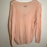 FRNCH Paris V-Neck Pointelle Cardigan Pink Pearl Photo 6