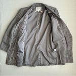 Emerson Fry Women’s Black White Plaid Lee Blazer Jacket 00 Photo 9