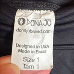 Dona Jo Skirted Capri (Black) Size Small (1) Black Photo 7