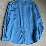 Lucky Brand  Casual Blue Button Down Shirt Photo 1