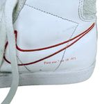 Nike  Blazer Mid 77 SE First Use White Orange 9 Retro Logo Anniversary Sneakers Photo 9