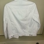 J.Crew  NWT Relaxed denim jacket in white size XXS Photo 3