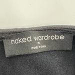 Naked Wardrobe  Faux Leather Sleeveless Jumpsuit Sz M Photo 4