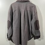 Free People Ruby Shacket In Slate Gray Size Medium Photo 1