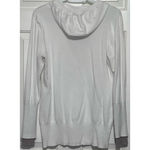 Rue 21 Junior's White Hoodie V-Neck Long Sleeve Sweater w/Pouch Size XL Photo 1