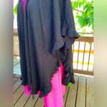 Elegant dressy poncho🌹 Black Size 18 Photo 5