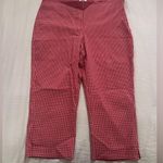 Kimchi Blue  Red Plaid Pants Photo 0