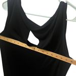 Emilio Pucci Silk Mini Dress Women’s Size 10 Black Sleeveless Shift Keyhole Photo 8