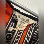 Vibrant Orange and Black Kaftan Dress Size undefined Photo 1