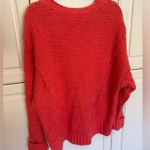 Anthropologie Pilcro Women's Oversized Knit Sweater Coral Fall Size Medium Photo 2