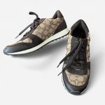 Coach Mason Sneakers Signature C Jacquard Canvas Sz 8 Photo 1