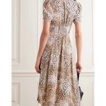 Faithfull the Brand Meadows Midi Dress in Signe Animal Print Size 6 Summer Photo 2