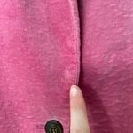 Jones New York  women’s solid pink velour one button blazer jacket stretch size 6 Photo 1