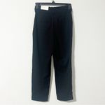 Ann Taylor  Paper Bag Waist High-Rise Ankle Pants in Black, Size 2, NEW Photo 3