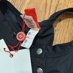 Red Carter NWT  bikini top swim black studded Photo 2