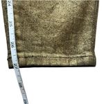 NWT Lauren Ralph Lauren Coated Metallic Skinny Ankle Stretch Jeans | Gold | 25/0 Photo 7