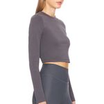 Jersey Cropped Long Sleeve Top in Iron
IVL Collective M NWT Gray Size M Photo 2