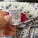 Anthropologie  Hester & Orchard blue print boho pants Large Photo 6